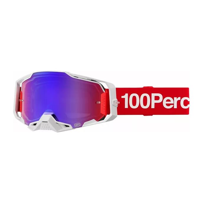 100% MX Goggles Armega Corbin Red Blue Mirror